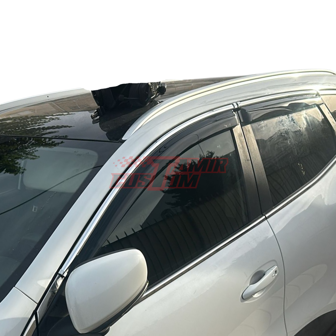 מגני רוח עם פס ניקל לרנו קדגאר 2015 ומעלה