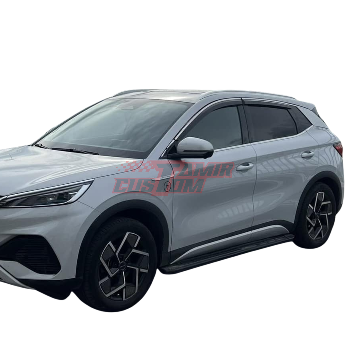 מגני רוח עם פס ניקל ל-BYD אטו 3 2021 ומעלה