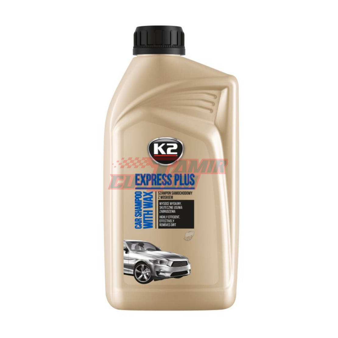 שמפו ווקס לרכב K2 Express Plus Wax (1 ליטר)