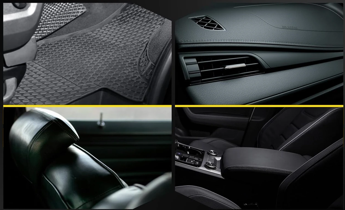 תרסיס מבריק ומגן לשטיחי גומי ומשטחי פנים דהויים Meguiar's Luxury Matte G262116 (473 מ