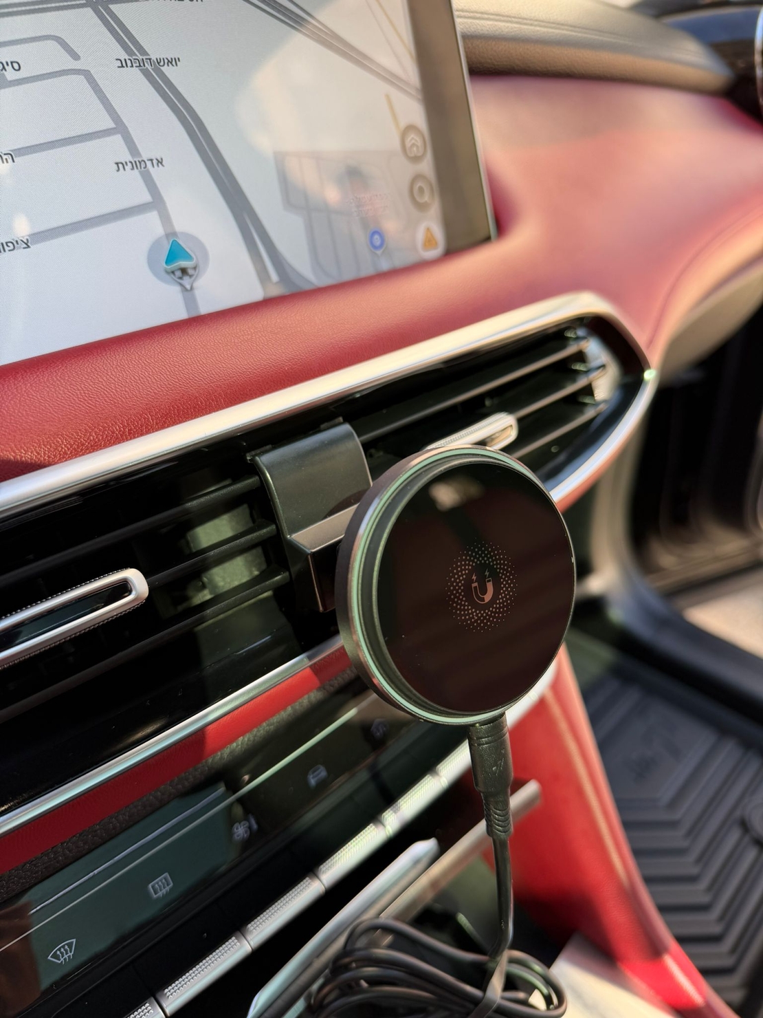 מעמד לטלפון תואם מקור ל-MG HS/EHS 2018-2024