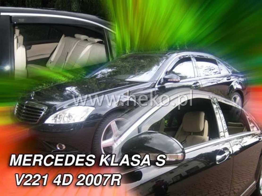 מגני רוח השחלה למרצדס S CLASS Long V221 2006-2013