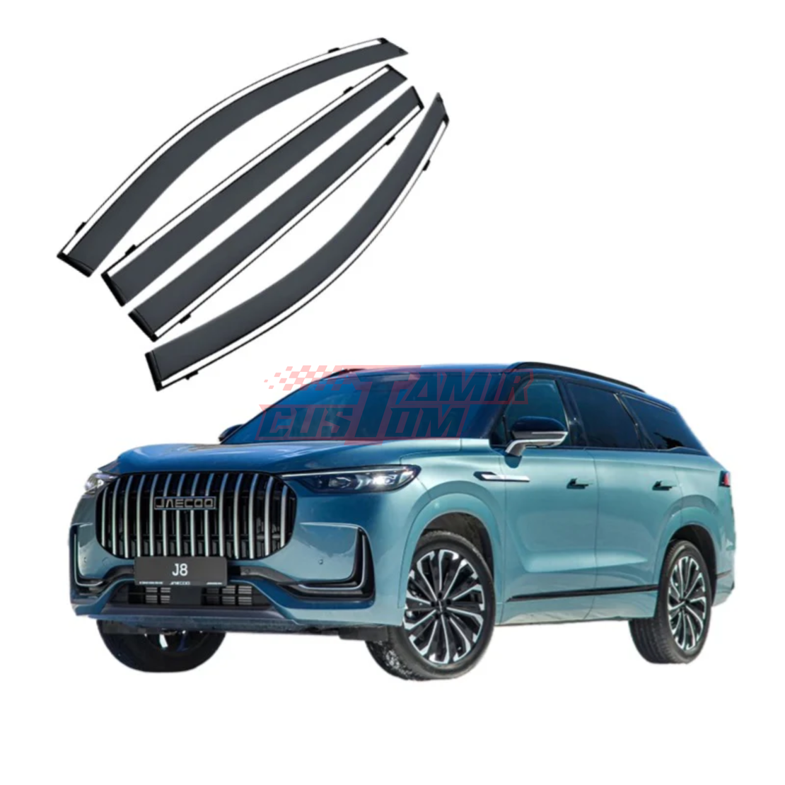 מגני רוח עם פס ניקל לגאקו 8 2025 ומעלה