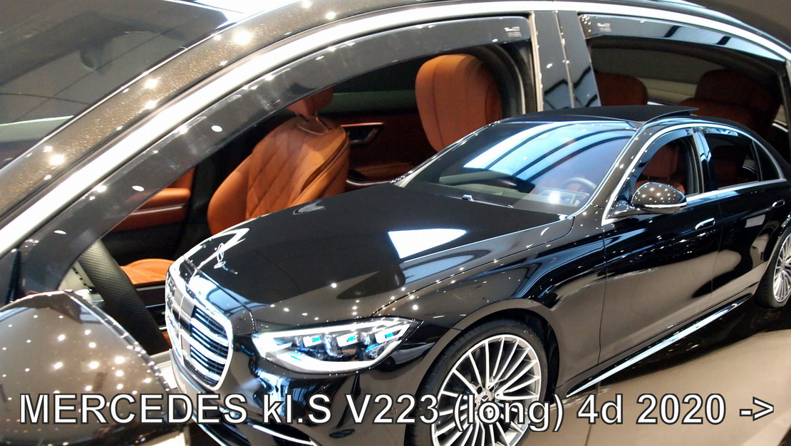 מגני רוח השחלה למרצדס S CLASS Long V223 2020 ומעלה