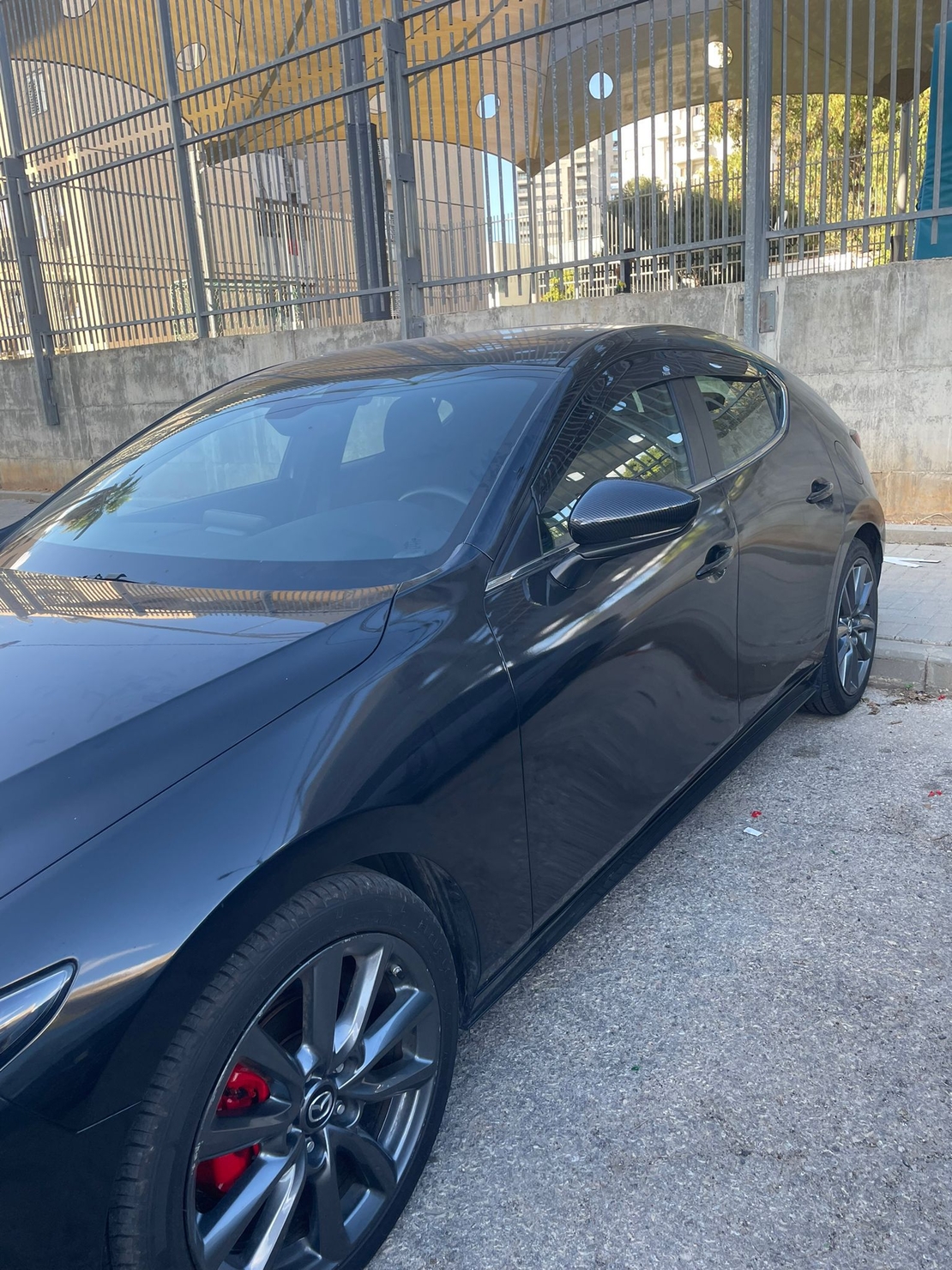מגני רוח OEM למאזדה 3 הצ'בק 2019 ומעלה