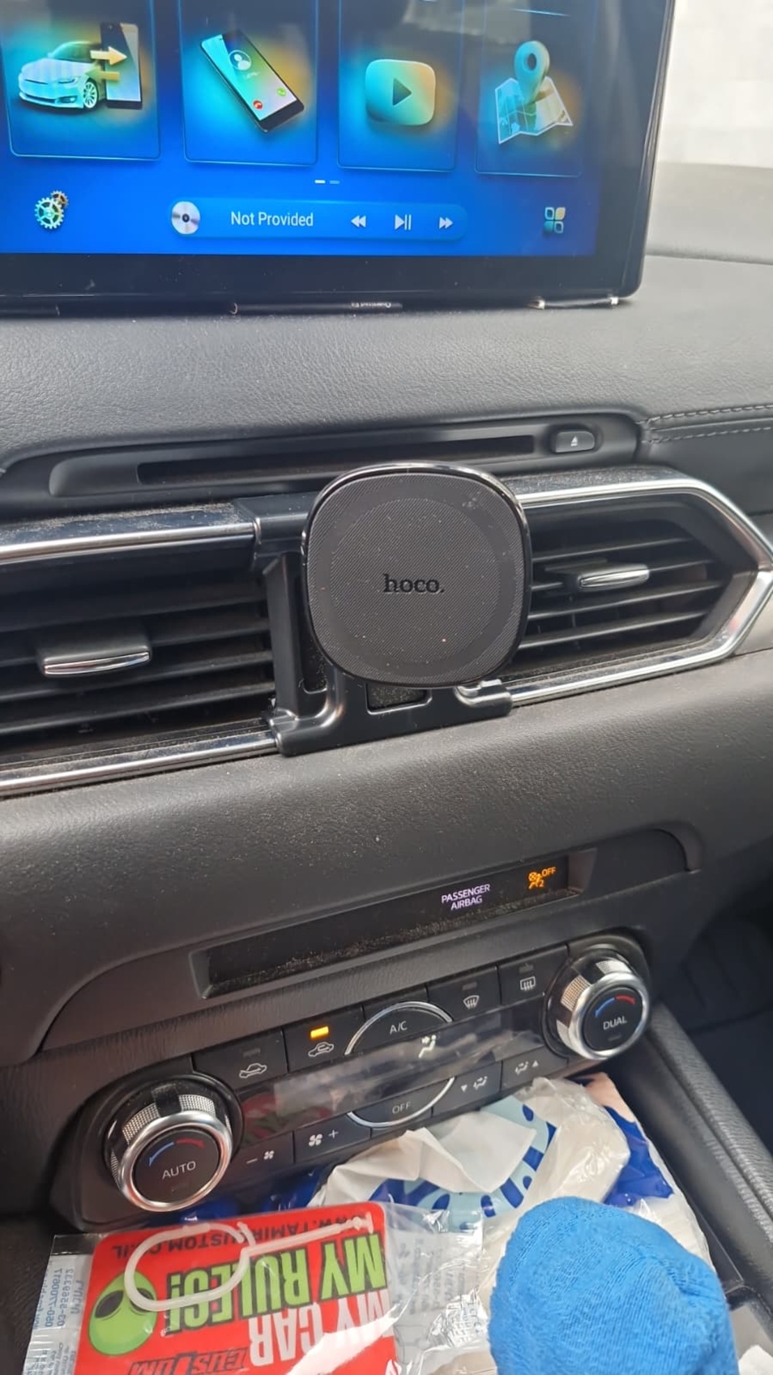 מעמד לטלפון תואם מקור למאזדה CX5 2017 ומעלה