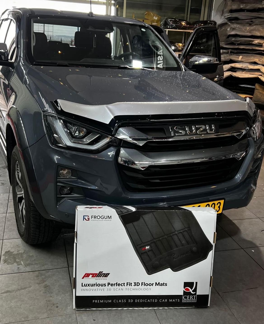 שטיחי 3D לאיסוזו דימקס 2020 ומעלה Proline