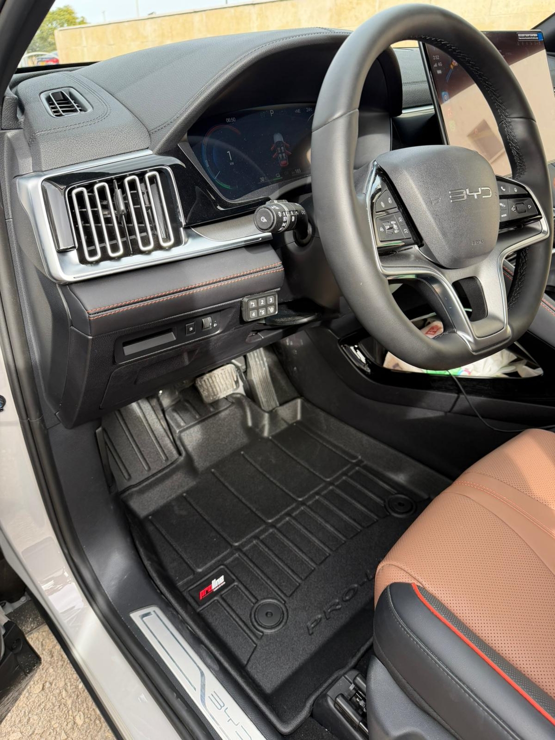 שטיחי 3D ל-BYD סיל U 2023 ומעלה Proline