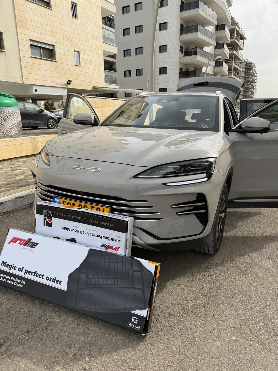 שטיחי 3D ל-BYD סיל U 2023 ומעלה Proline