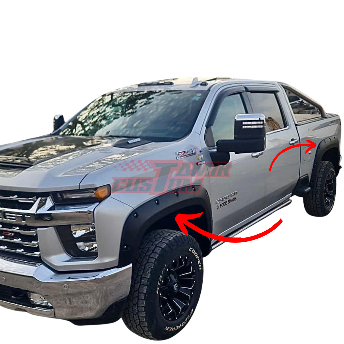 כנפונים לשברולט סילברדו 2020 ומעלה