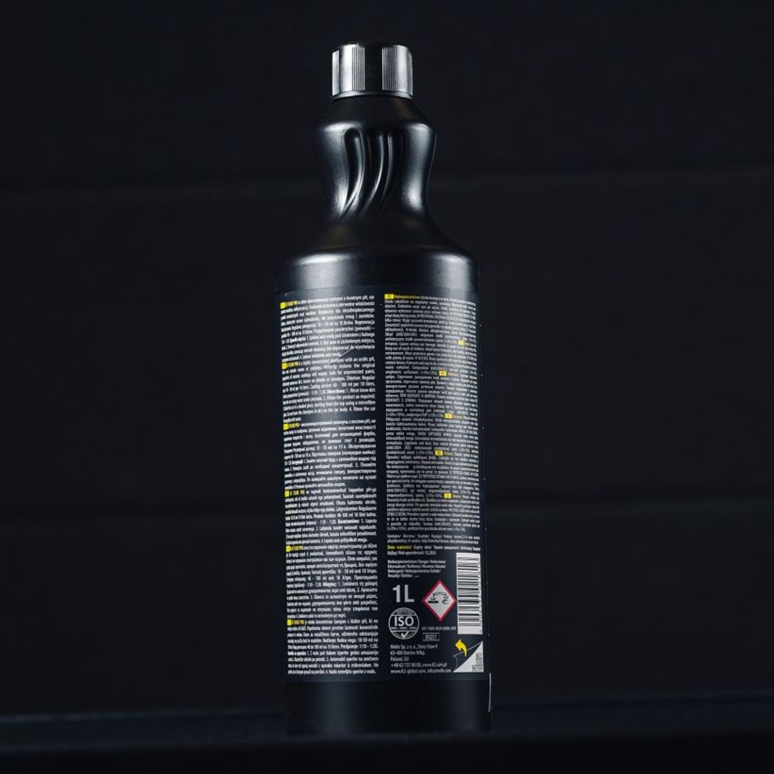 שמפו חומצי לרכבים עם ציפוי ננו קרמי K2 Fluxo Pro (1 ליטר)
