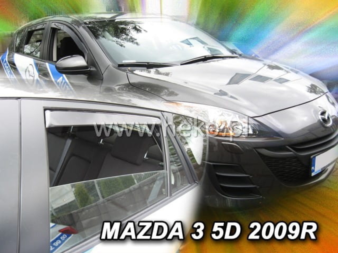 מגני רוח השחלה למאזדה 3 הצ'בק 2008-2013