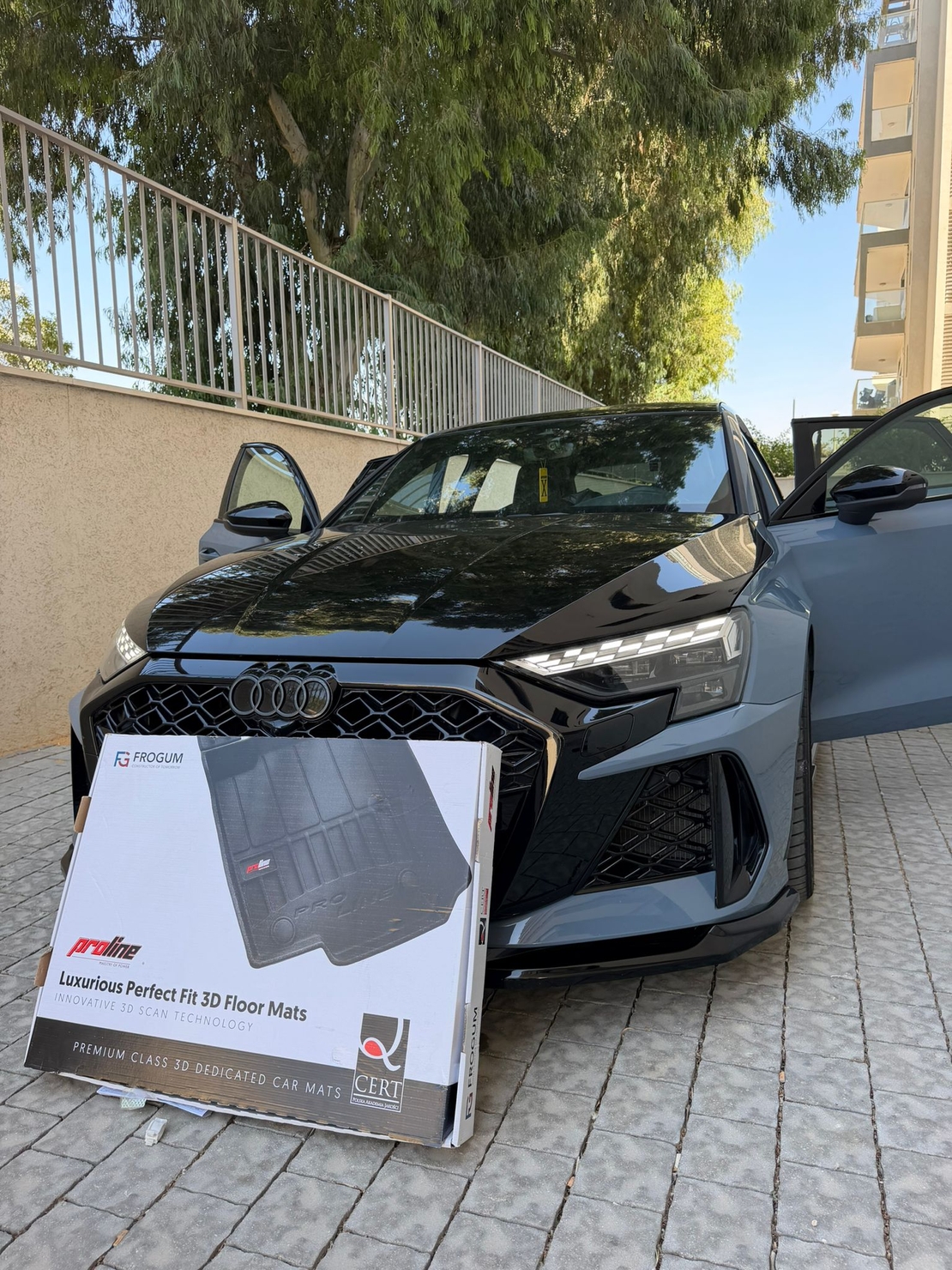 שטיחי 3D PROLINE לאאודי A3 2020 ומעלה דור 8Y