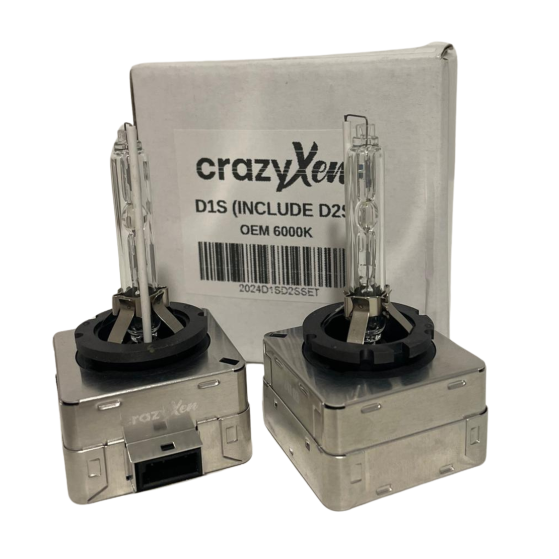 זוג נורות קסנון תואם מקור Crazyxen