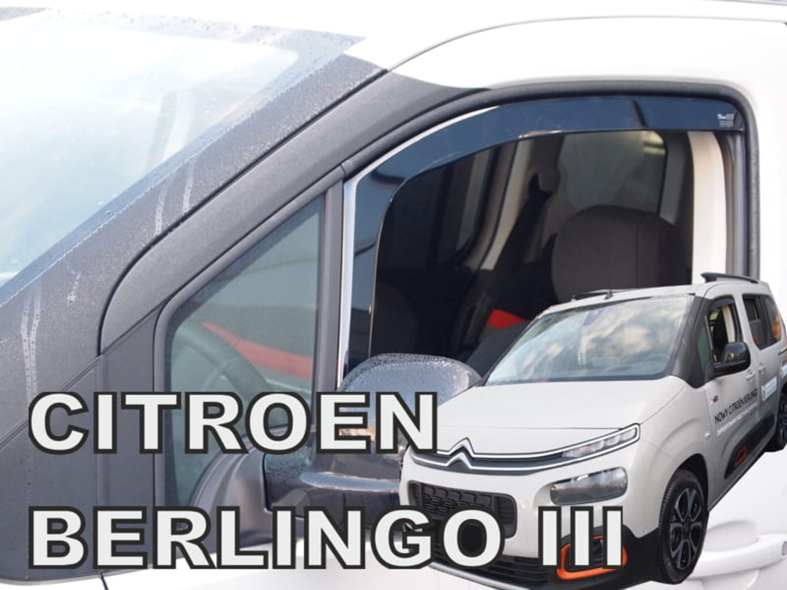 מגני רוח השחלה קדמיים לסיטרואן ברלינגו 2019 ומעלה