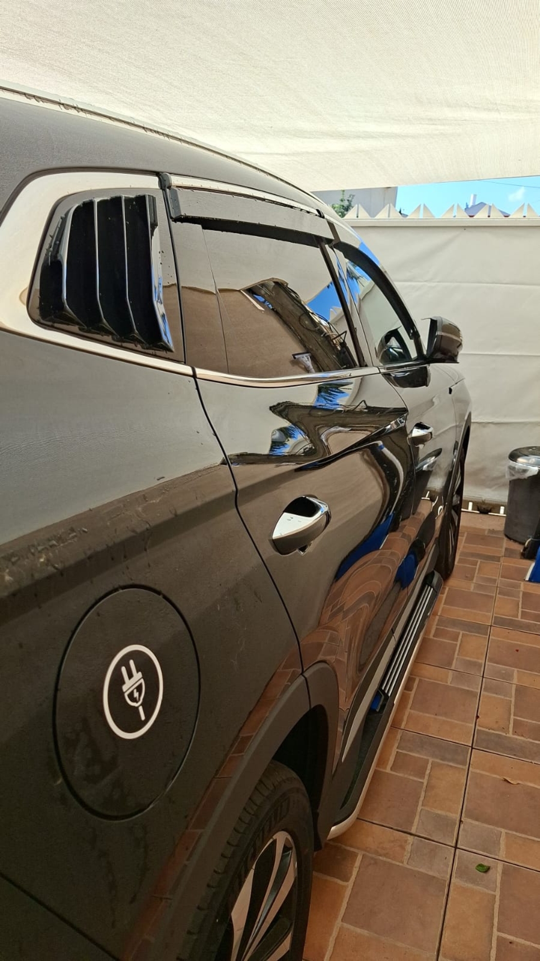 מגני רוח עם פס ניקל ל-BYD סיל U 2023 ומעלה