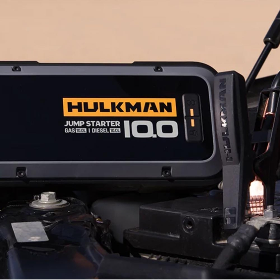 בוסטר התנעה לרכב 4,000A HULKMAN ALPHA 100