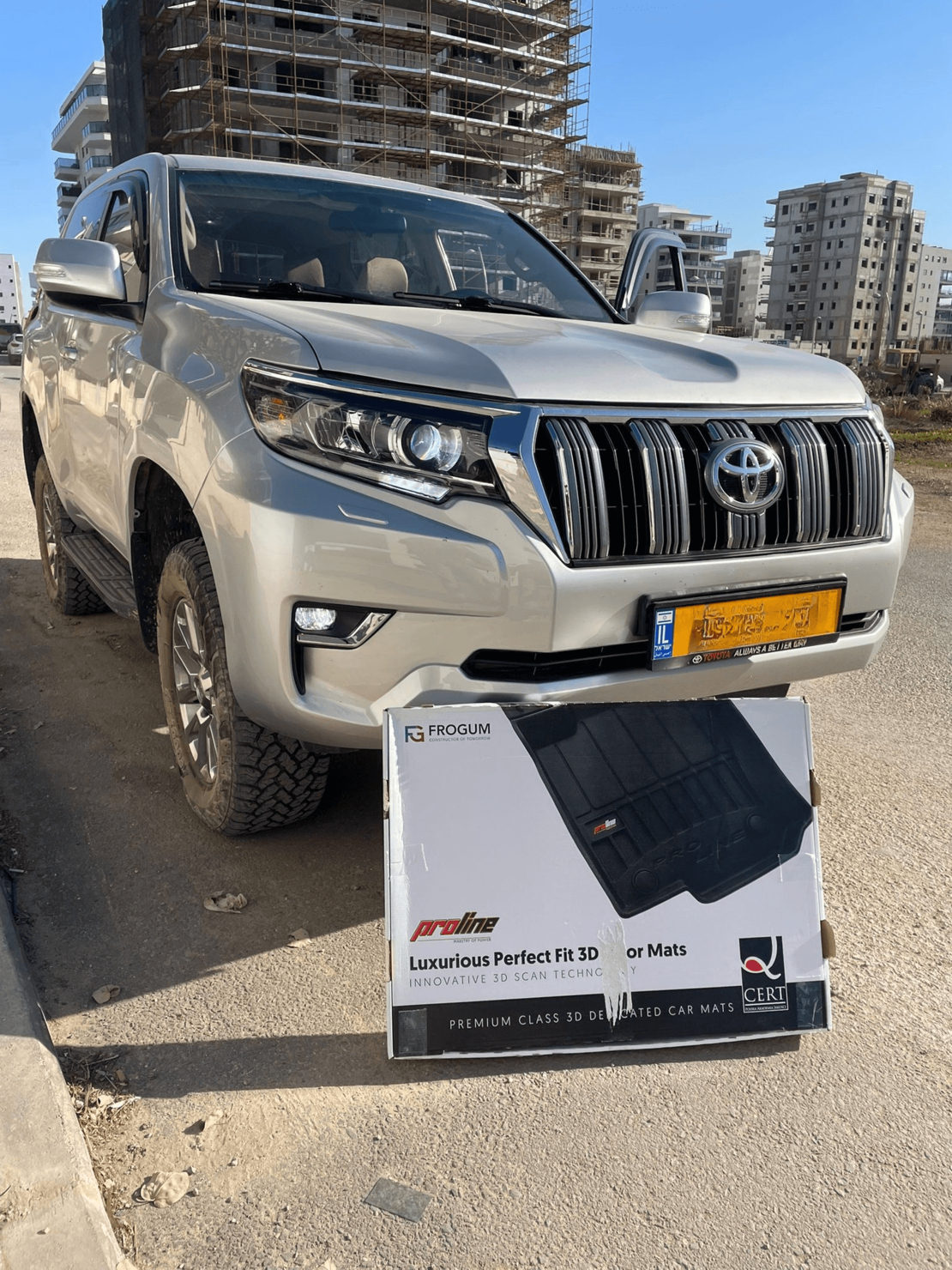 שטיחי 3D לטויוטה לנד קרוזר 2009-2024 Proline