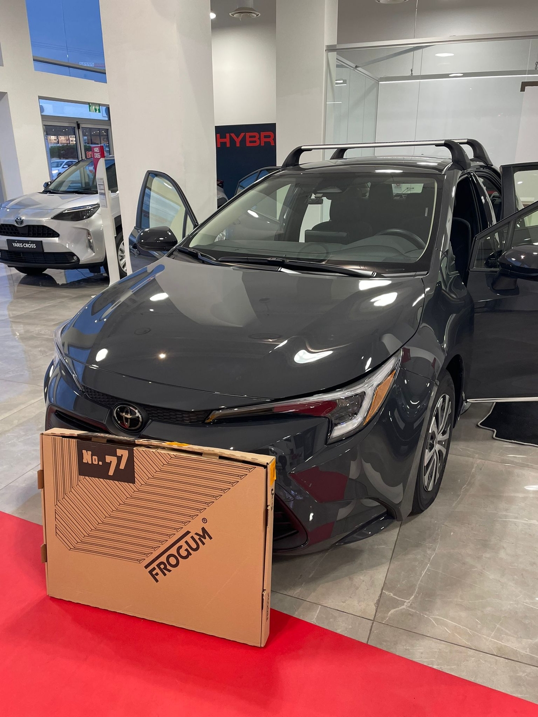 שטיחי 3D לטויוטה קורולה 2025 ומעלה NO77