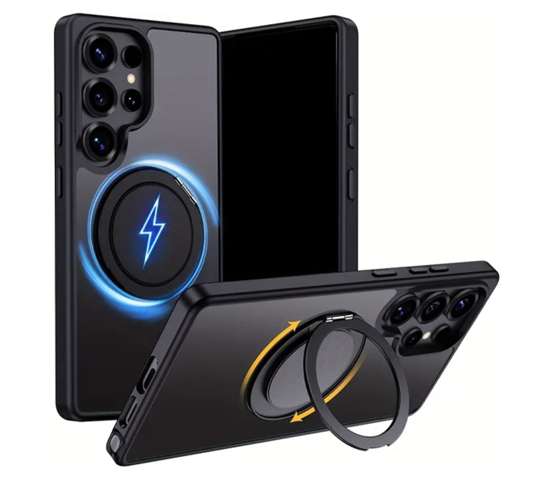 כיסוי Samsung Galaxy Matte Magsafe Ring Pro