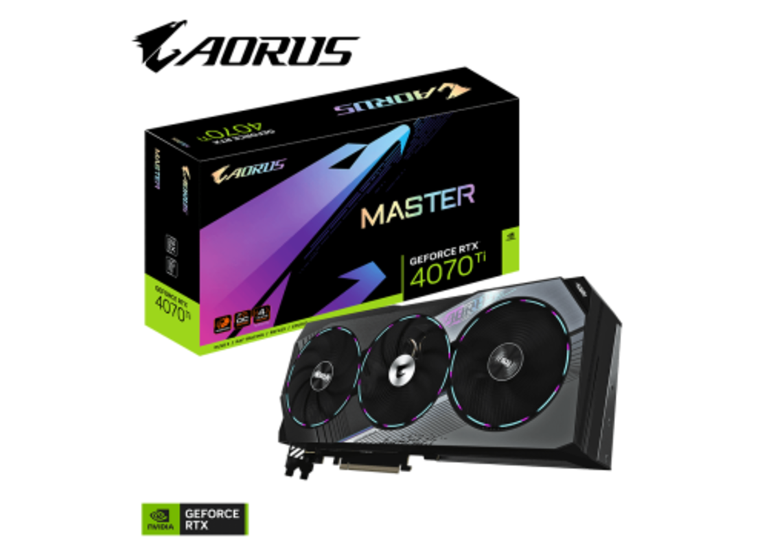 כרטיס מסך GIGABYTE RTX 4070TI AORUS 12GB