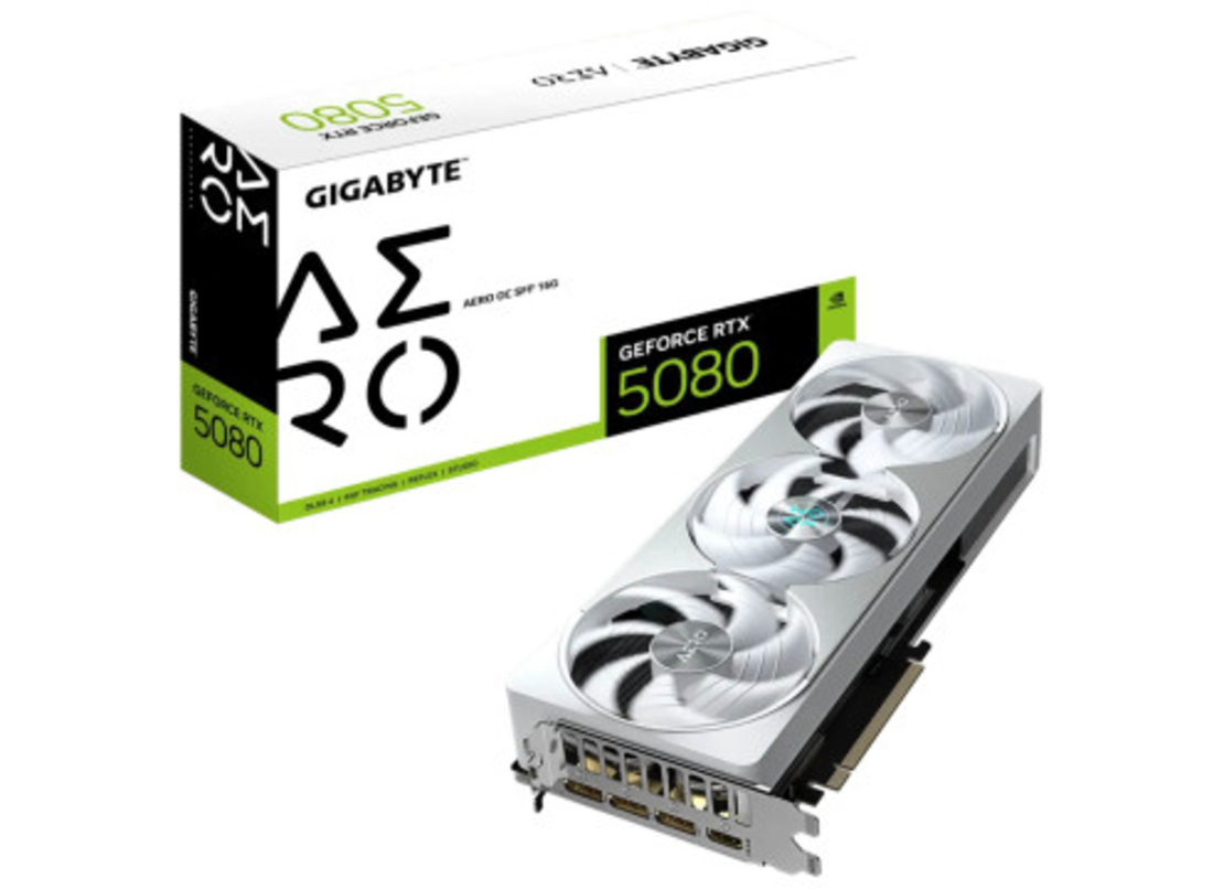 כרטיס מסך GIGABYTE RTX5080 AERO O.C 16G