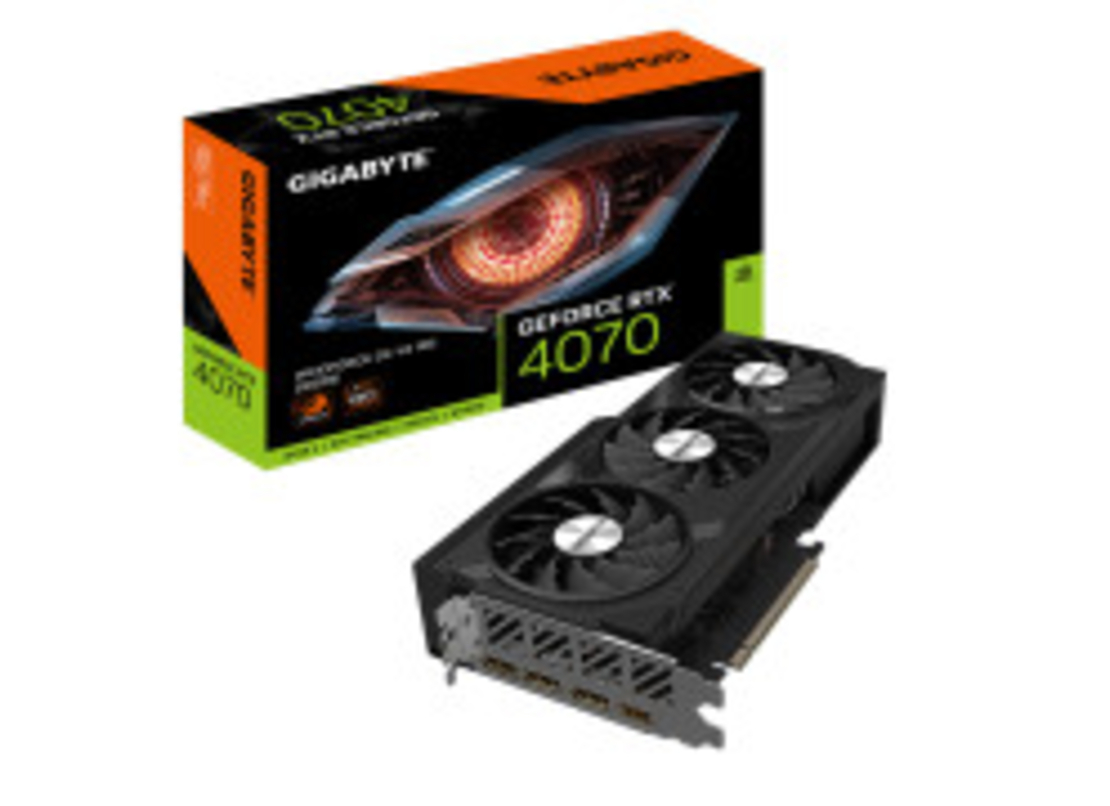 כרטיס מסך GIGABYTE RTX4070 WINDFORCE 12G
