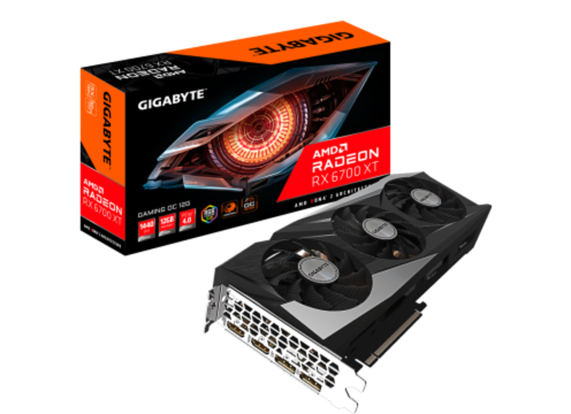 כרטיס מסך GIGABYTE Radeon AMD RX 6700 GAMING 12G GDDR6