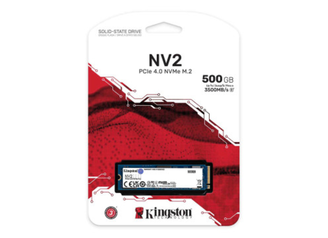 דיסק KINGSTON SSD 500GB NV2 M.2 NVME PCIE