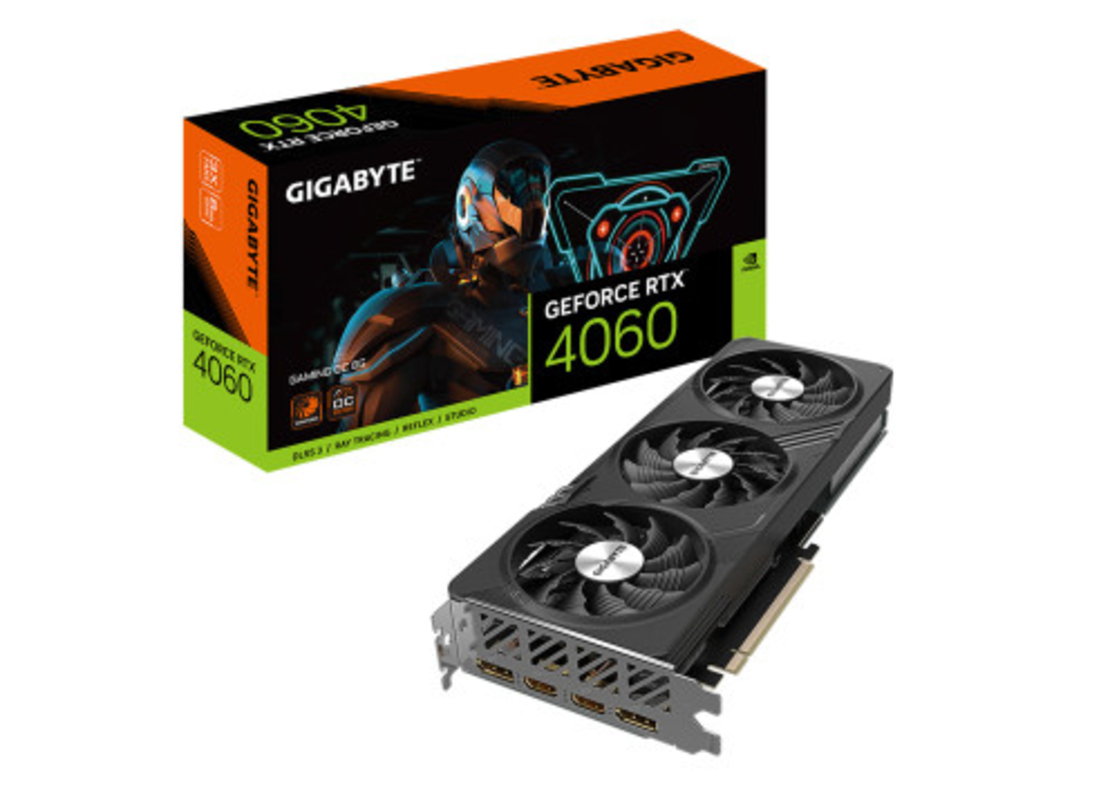 כרטיס מסך GIGABYTE RTX4060 GAMING/AERO 8GB