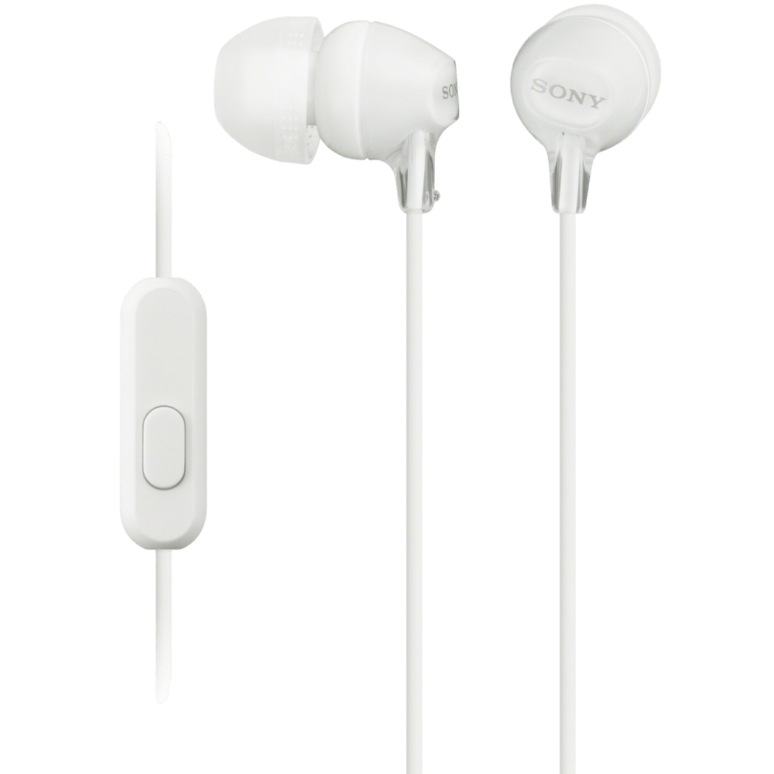 אוזניות + מיקרופון SONY SMARTPHONES WHITE