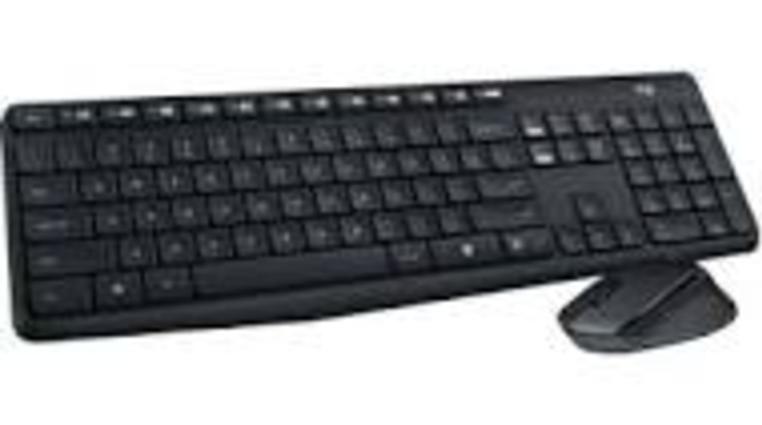 מקלדת + עכבר אלחוטיים LOGITECH MK315 QUIET