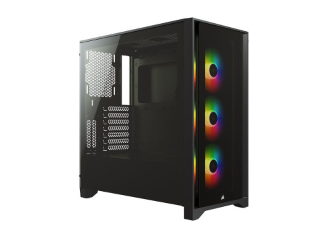 מארז מחשב Corsair iCUE 4000X RGB TG BLACK