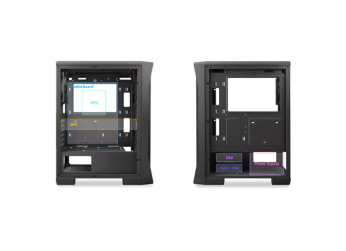 מארז מחשב ANTEC GAMING CASE NX360 ELITE