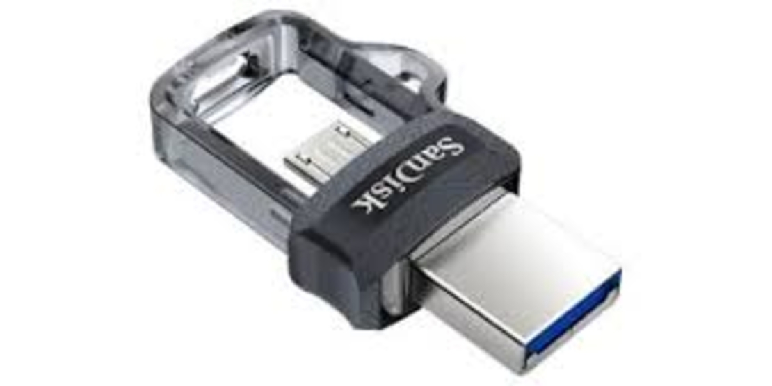 דיסק און קי SANDISK 64GB DUAL DRIVE USB MICRO-USB
