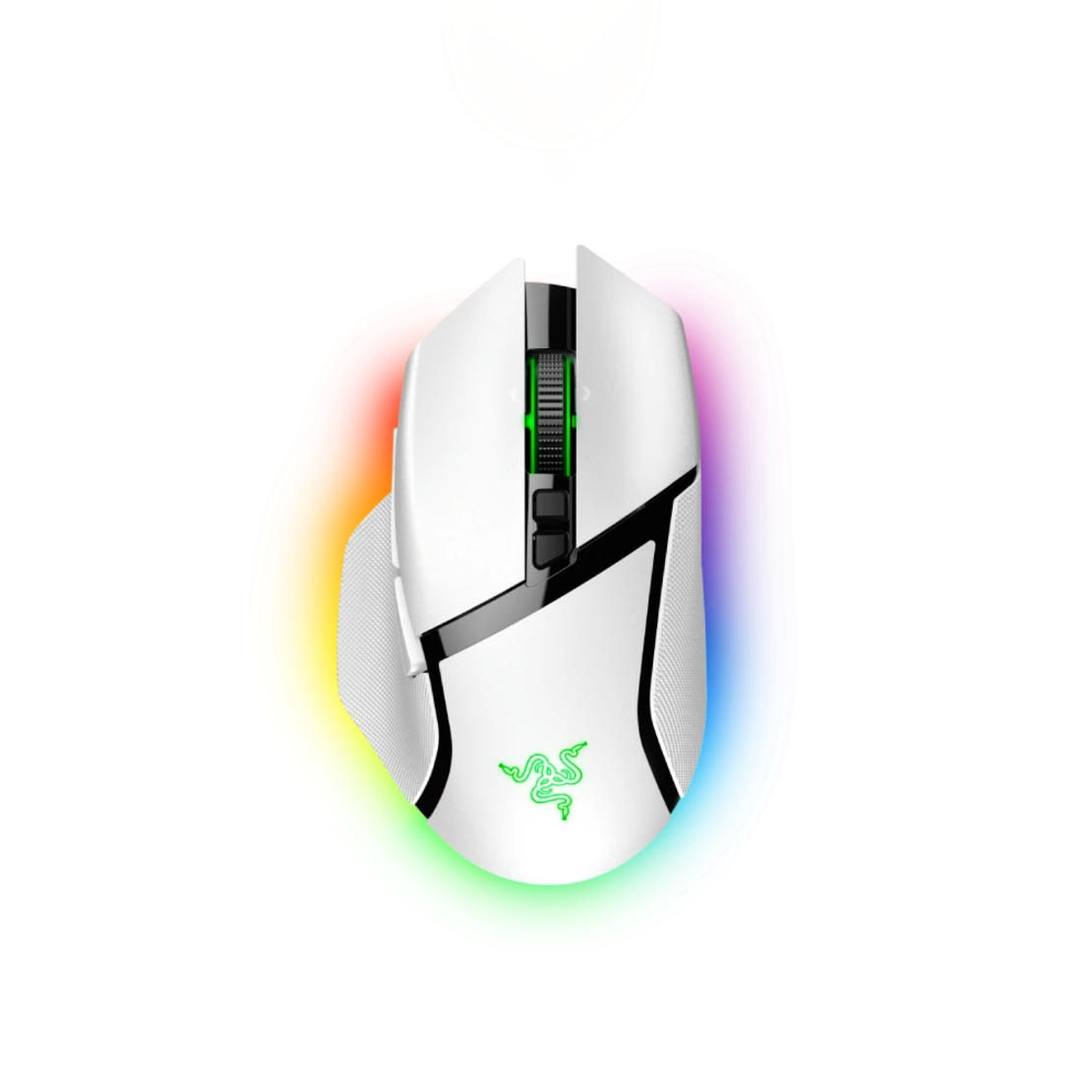 עכבר גיימינג אלחוטי לבן Razer Basilisk V3 Pro