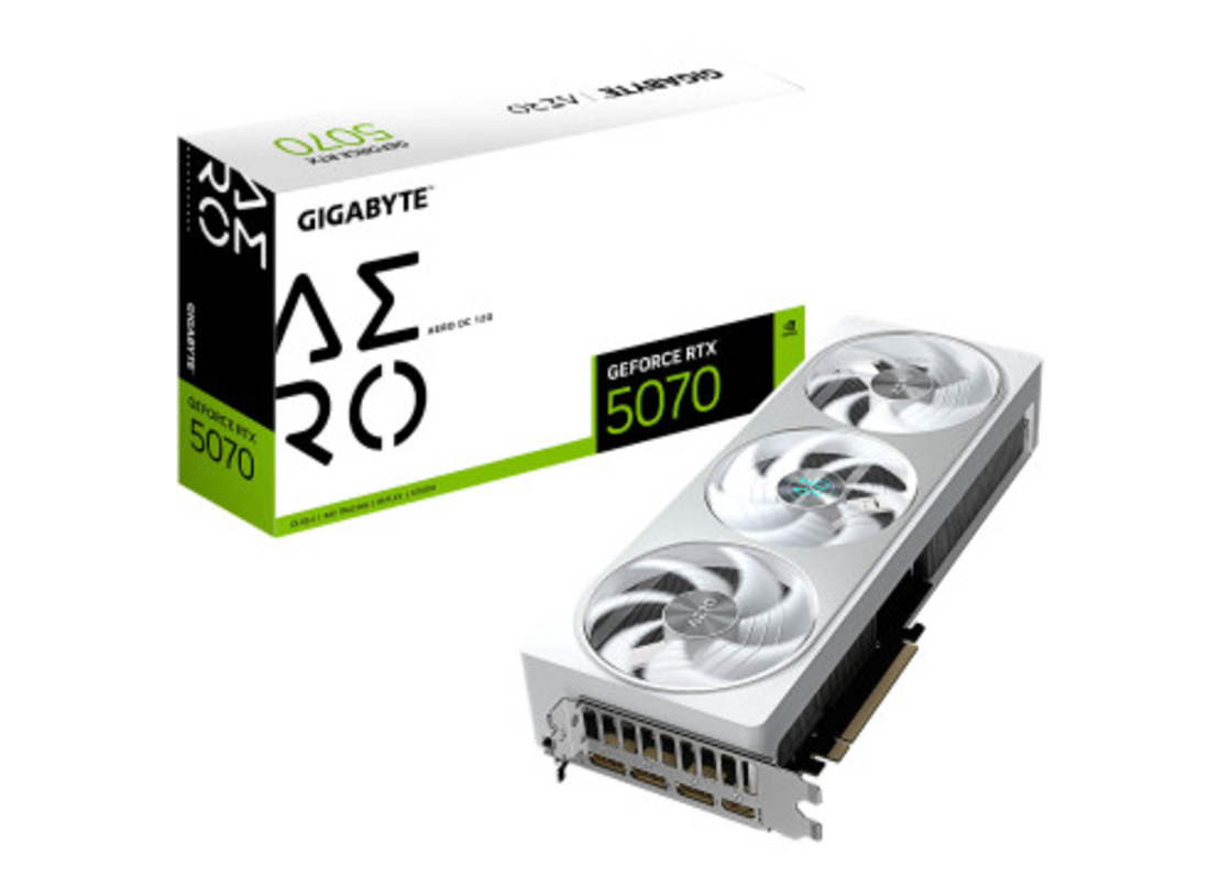 כרטיס מסך GIGABYTE RTX5070 AERO O.C 12G