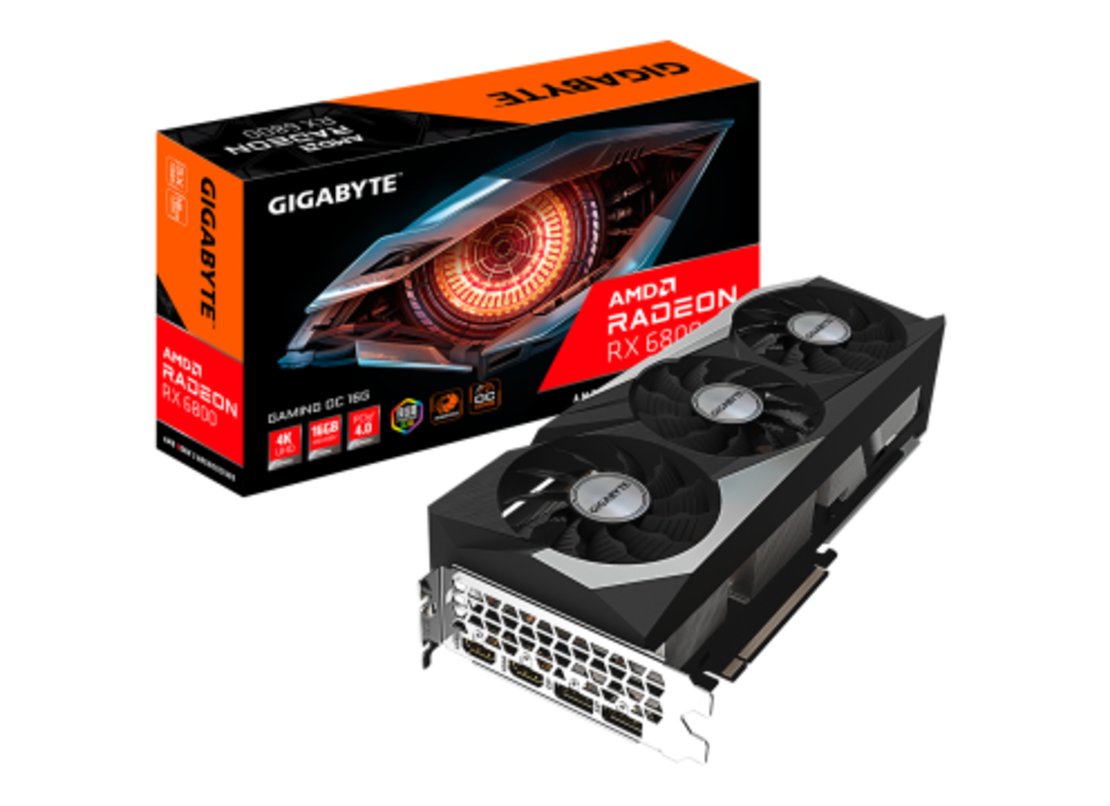 כרטיס מסך GIGABYTE Radeon AMD RX 6800 GAMING 16G GDDR6