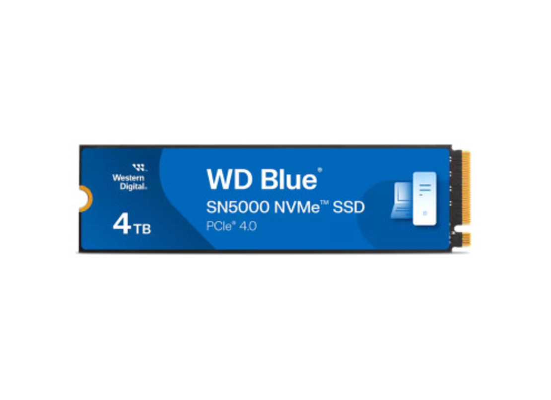 דיסק WD Blue SN5000 4.0TB NVMe Gen4.0 M.2 SSD