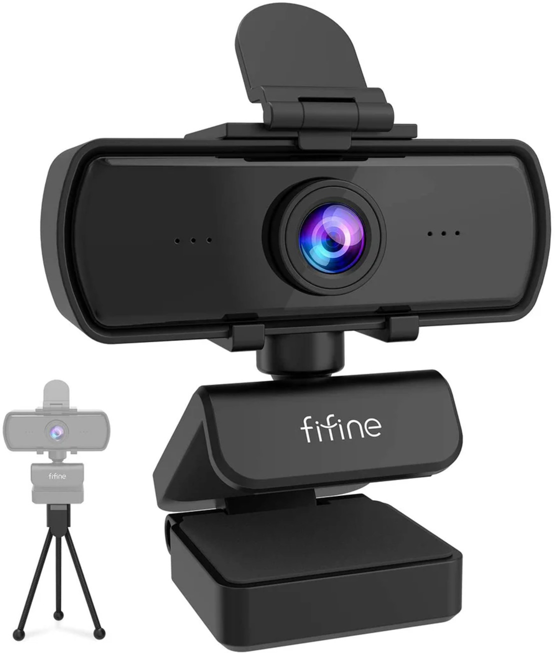 מצלמת אינטרנט ומיקרופון FIFINE K420 WEBCAM USB 2M FHD