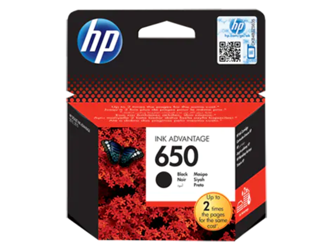 ראש דיו מקורי שחור HP 650