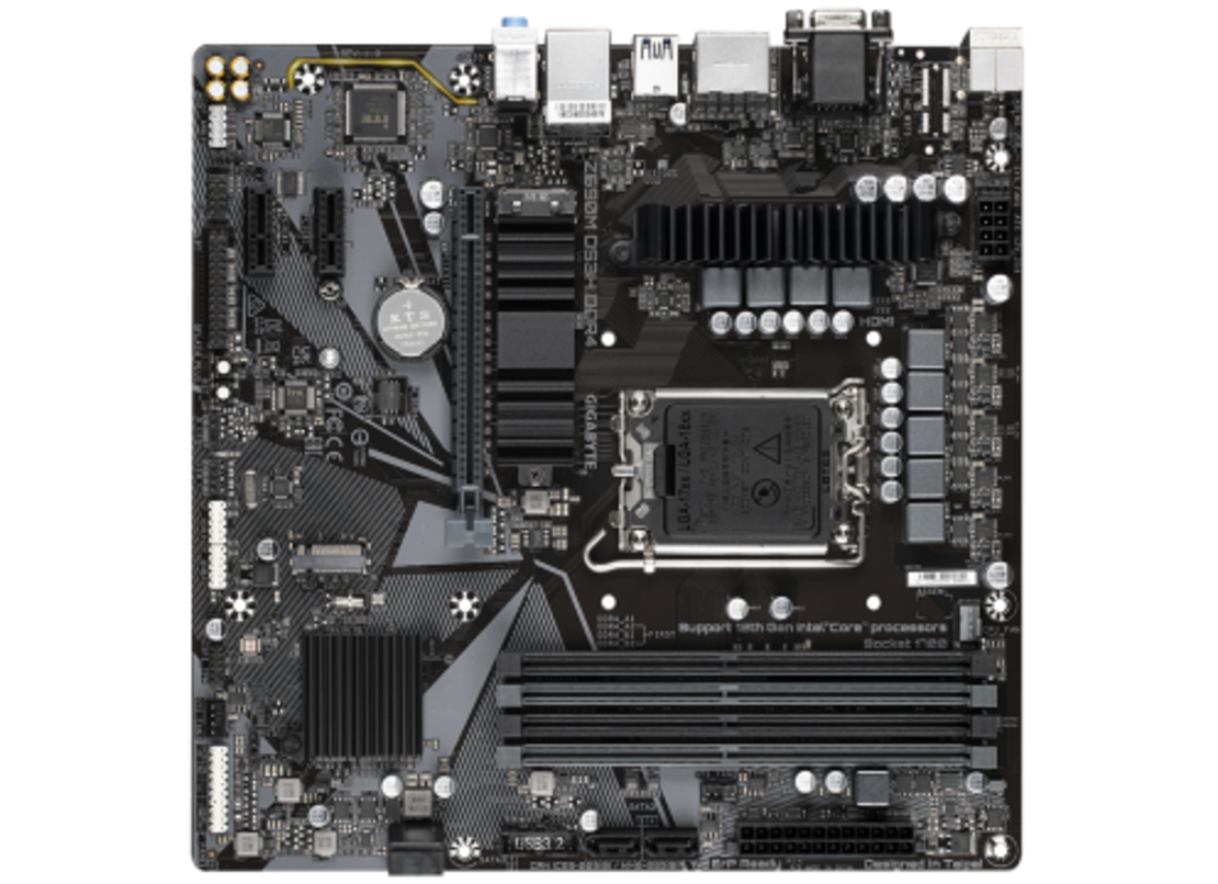 לוח אם GIGABYTE Z690M DS3H DDR4