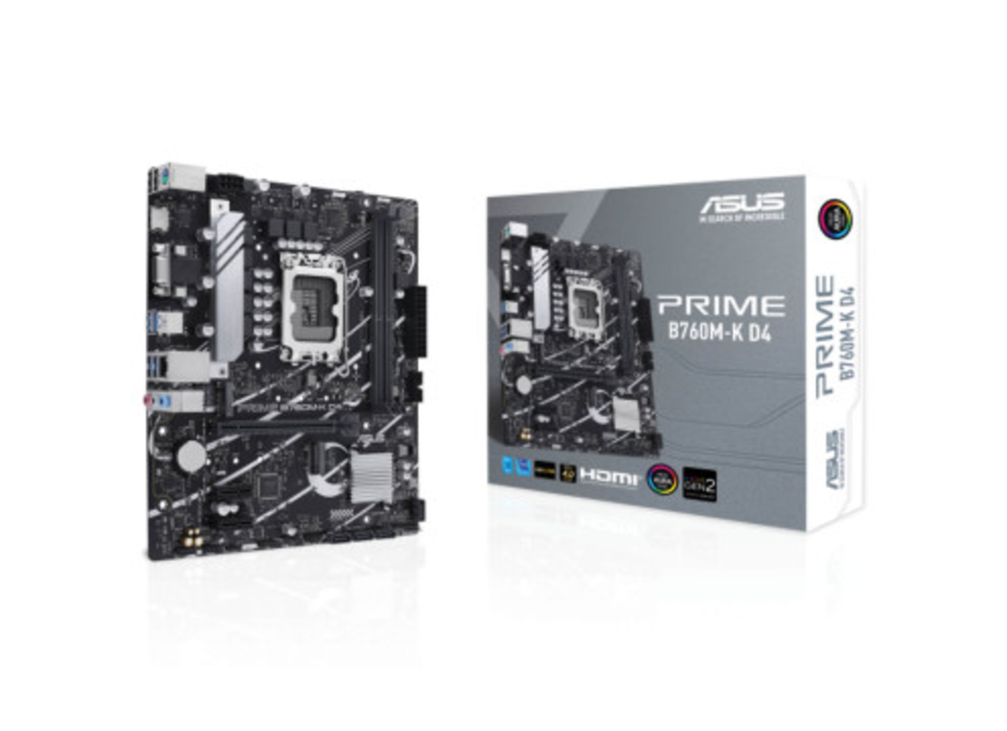 לוח אם Asus Prime B760M-K D4 DDR4