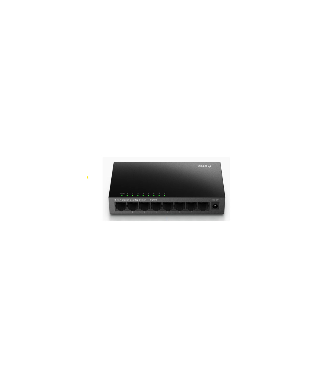 מתג (מתכת) CUDY 8 Port Gigabit Switch GS108-IL