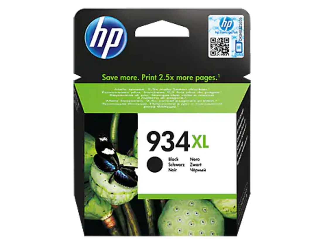 ראש דיו מקורי שחור HP 934XL