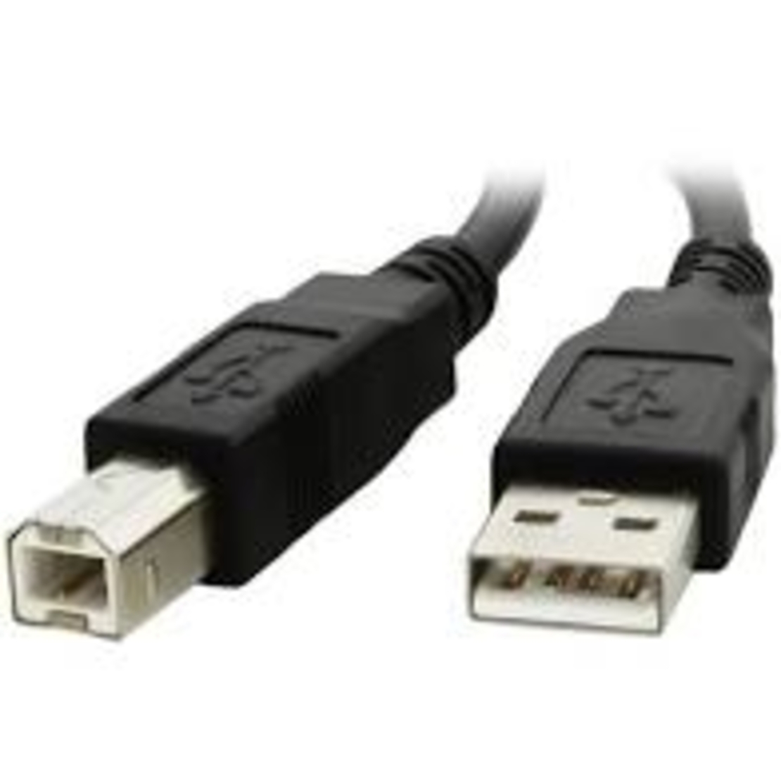 כבל מדפסת A+B USB 2M