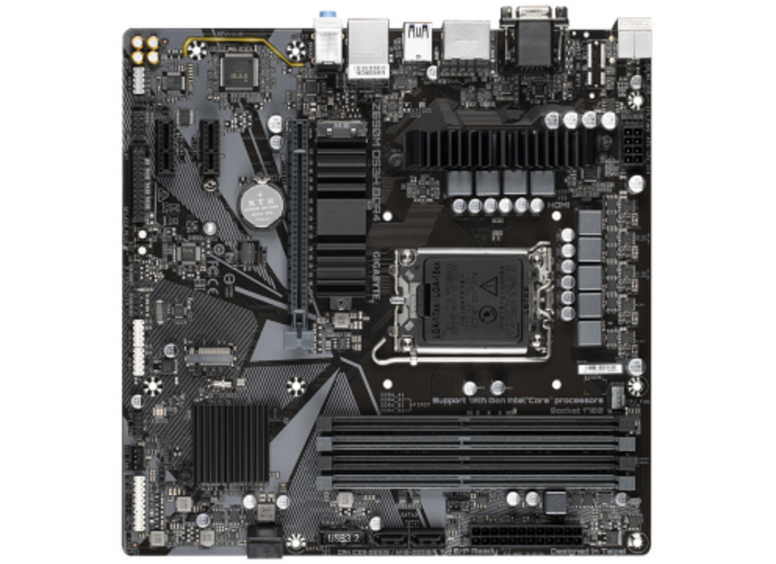 לוח אם GIGABYTE Z690M DS3H DDR4