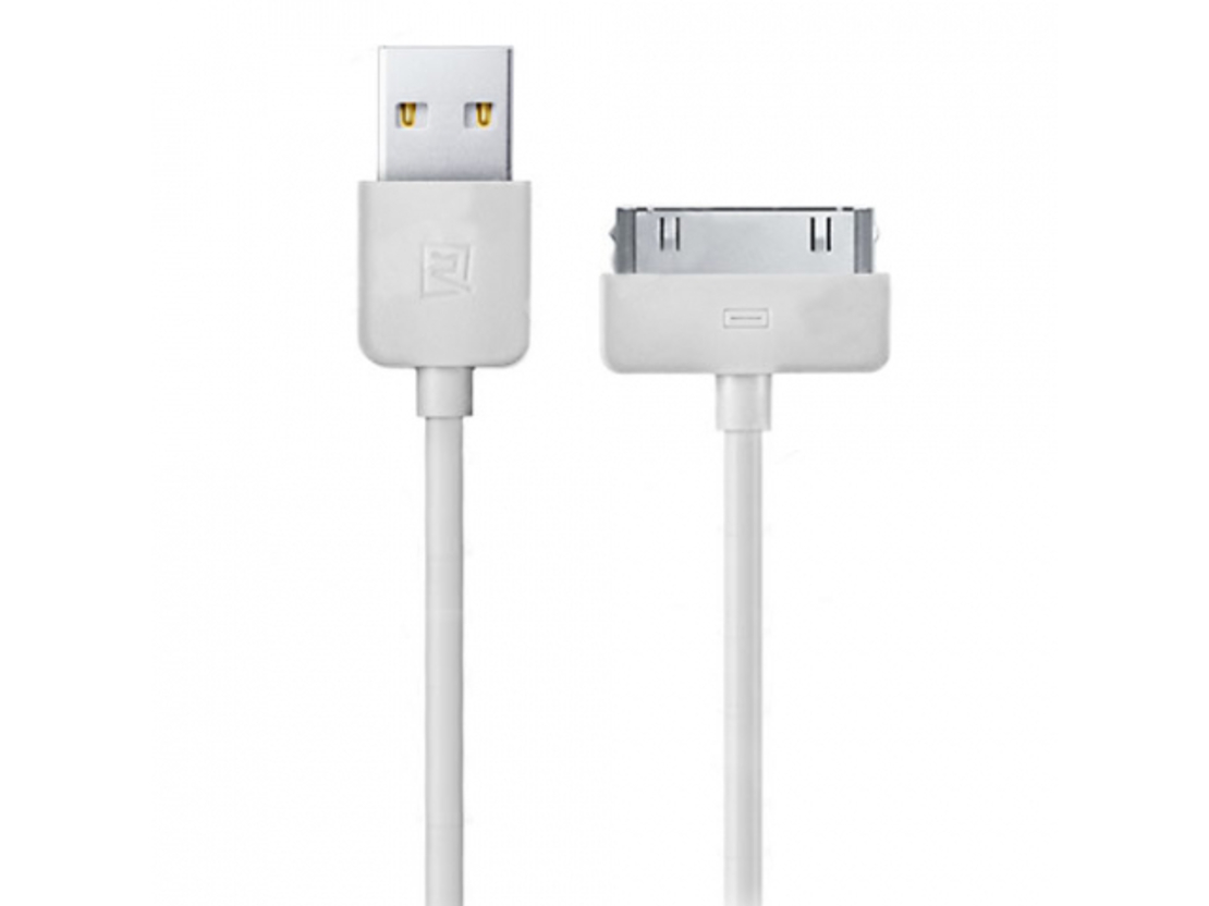 כבל USB לאייפון REMAX 4/4s לבן