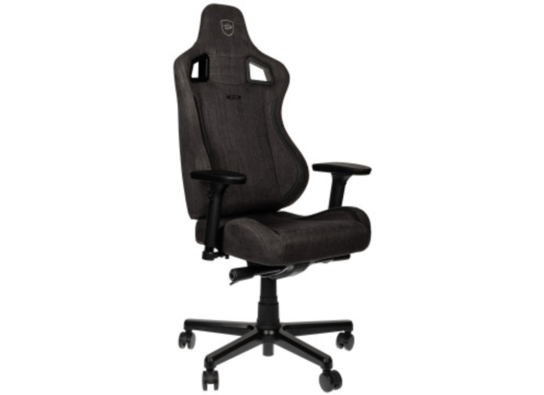 מושב גיימינג בצבע אפור/קרבון Noblechairs EPIC Compact TX Anthracite/Carbon