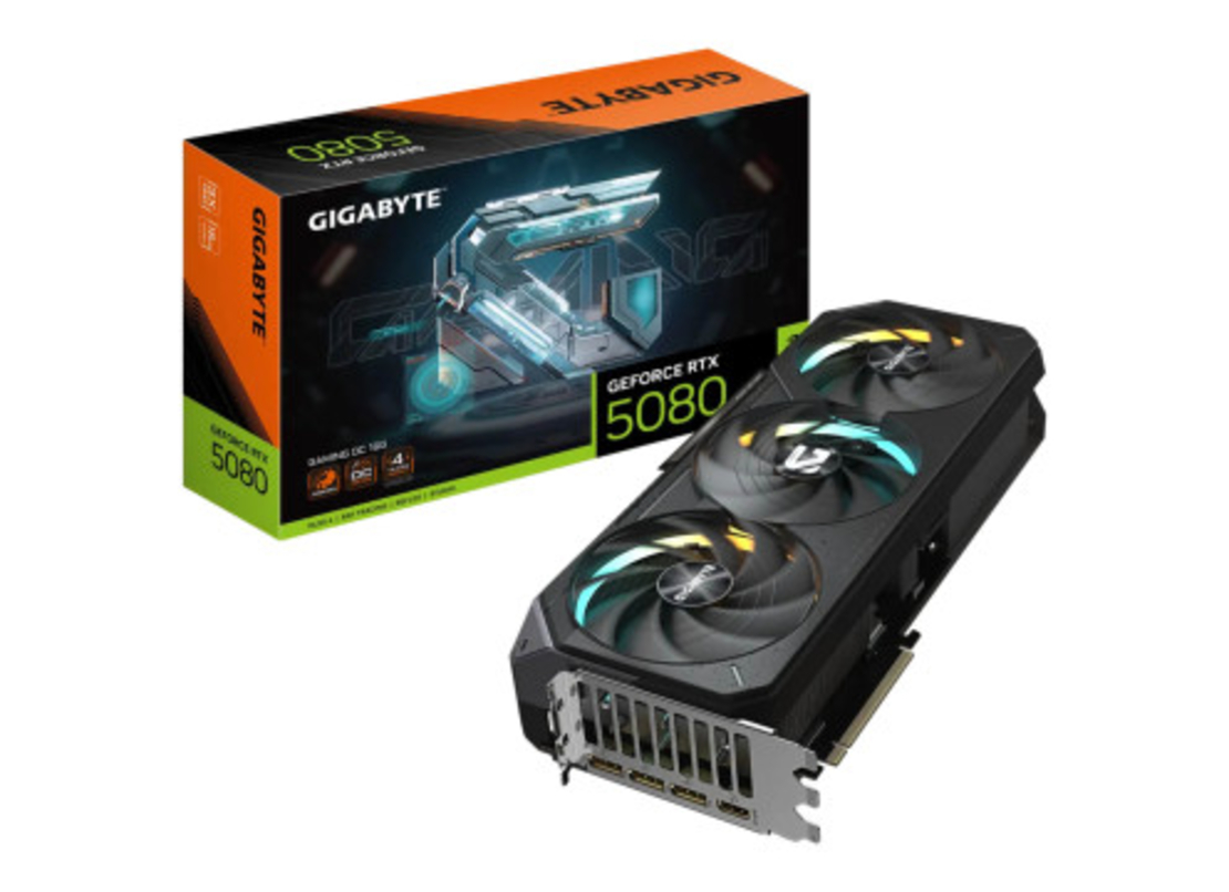 כרטיס מסך GIGABYTE RTX5080 GAMING O.C 16G